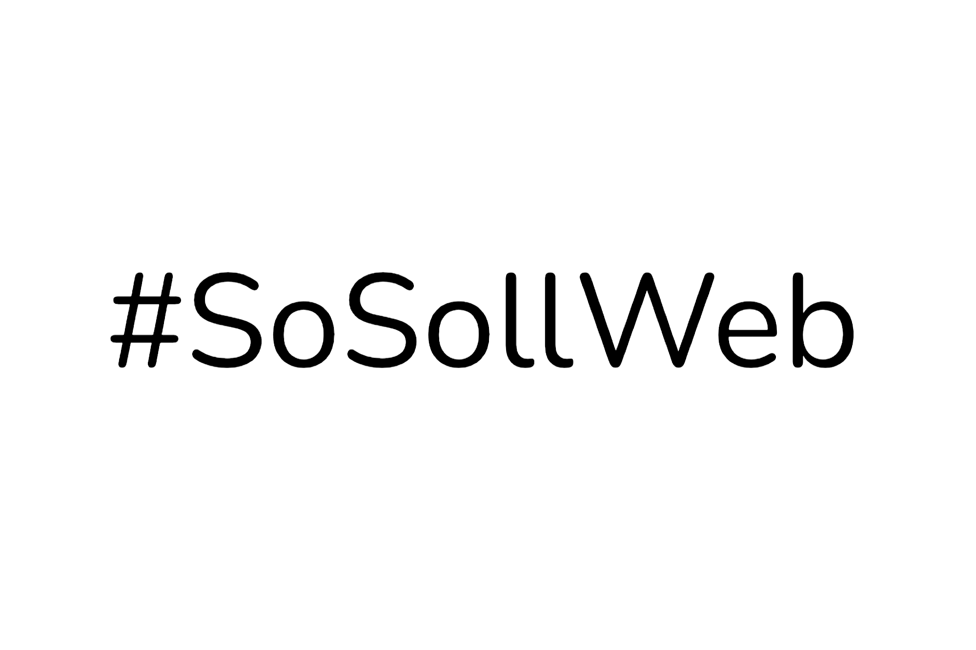 #SoSollWeb